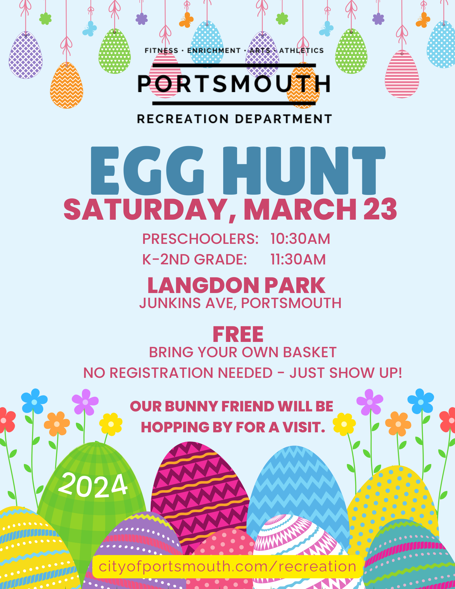 Special Events Trips City Of Portsmouth   2024 Egg Hunt 